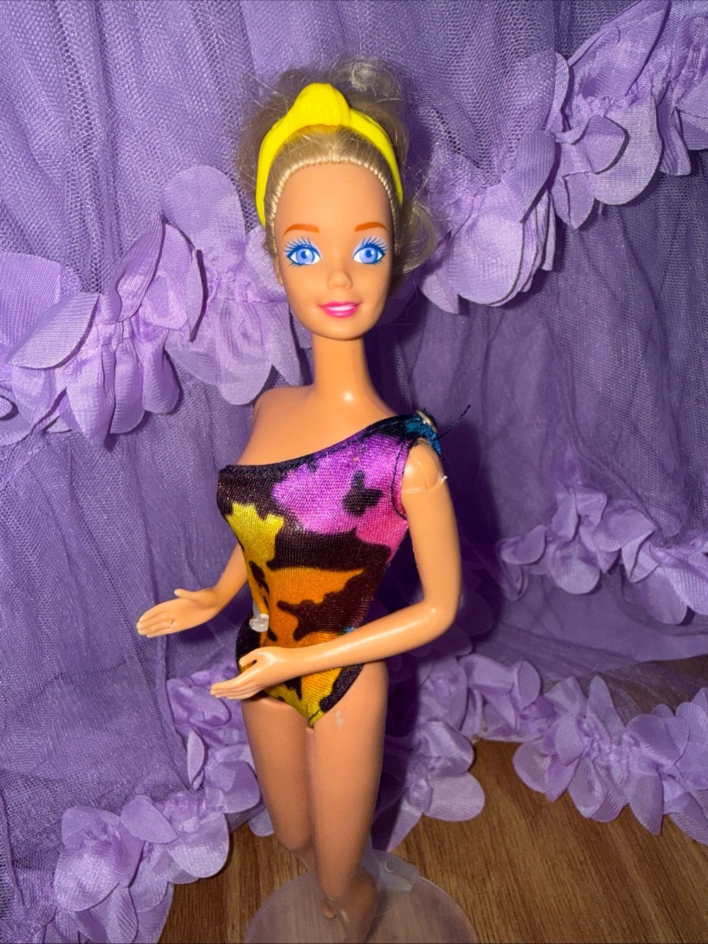 Barbie Mattel one shoulder swimsuit 80’s vintage (swimsuit only)